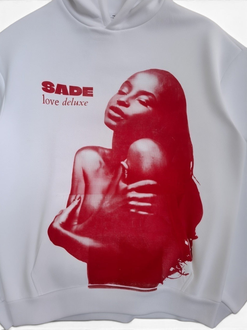 Sweat à capuche sade imprimé sérigraphie vintage