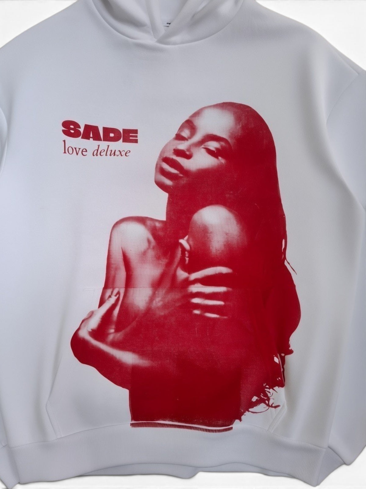 Sweat à capuche sade imprimé sérigraphie vintage