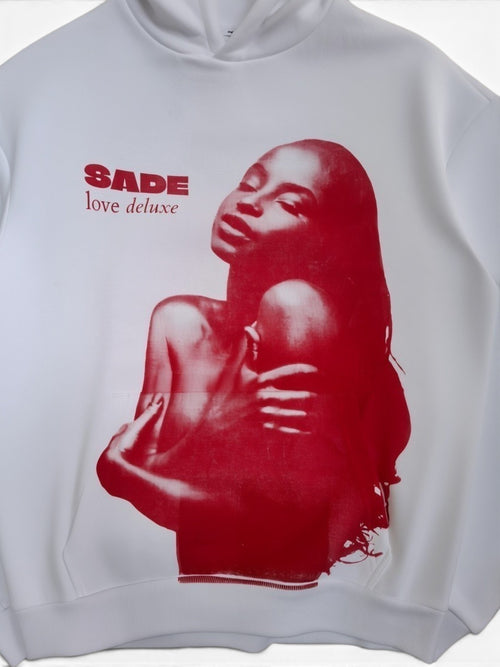 Sweat à capuche sade imprimé sérigraphie vintage